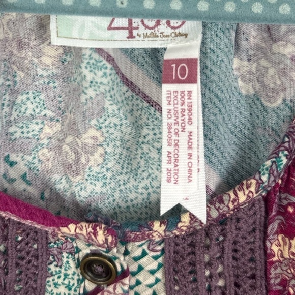 Matilda Jane 400 Floral Romper - Picture 5 of 9